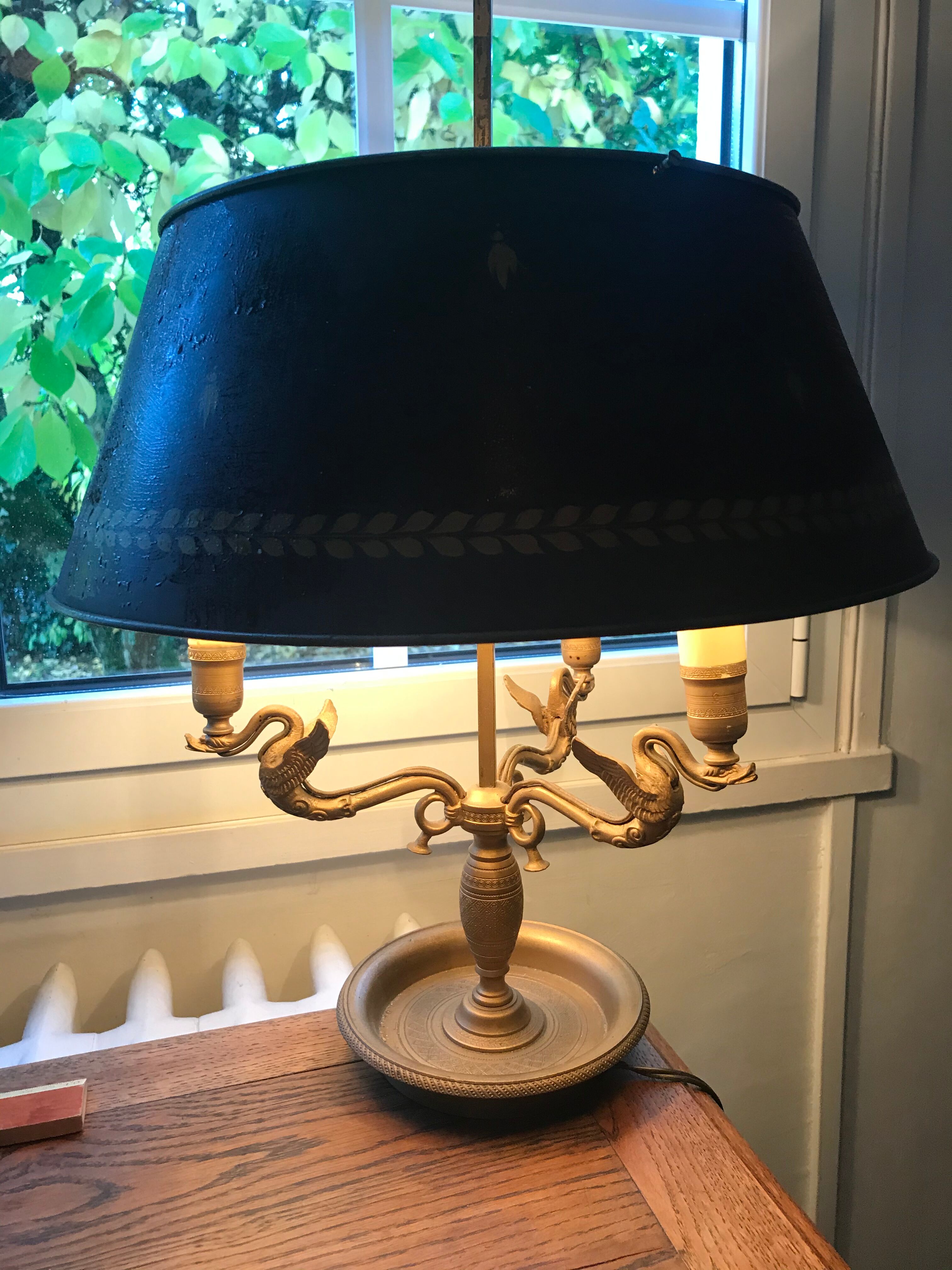 Hot water bottle lamp