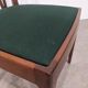 Set of four vintage Art Deco chairs