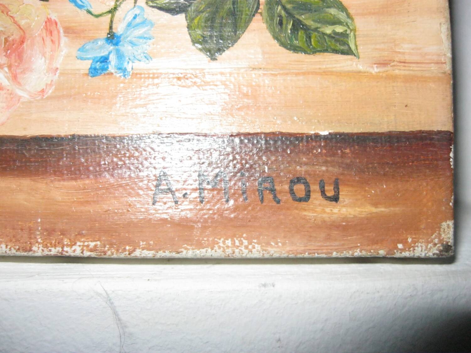 Flower bouquet painting