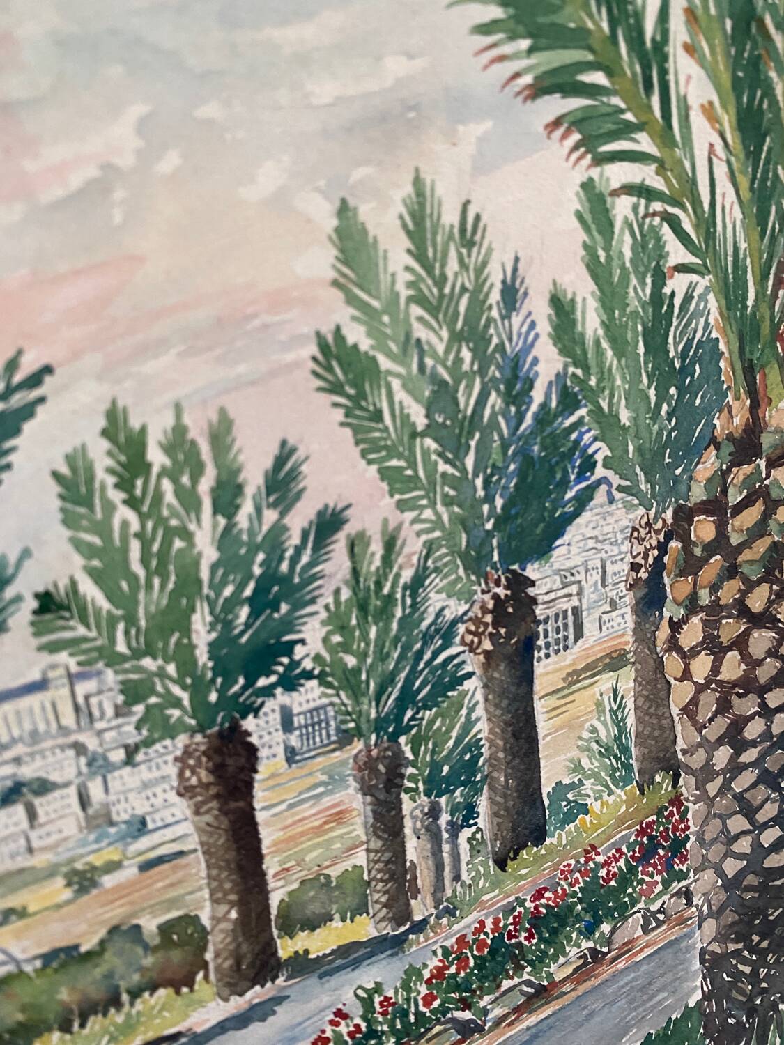 Aquarelle Maroc 1942