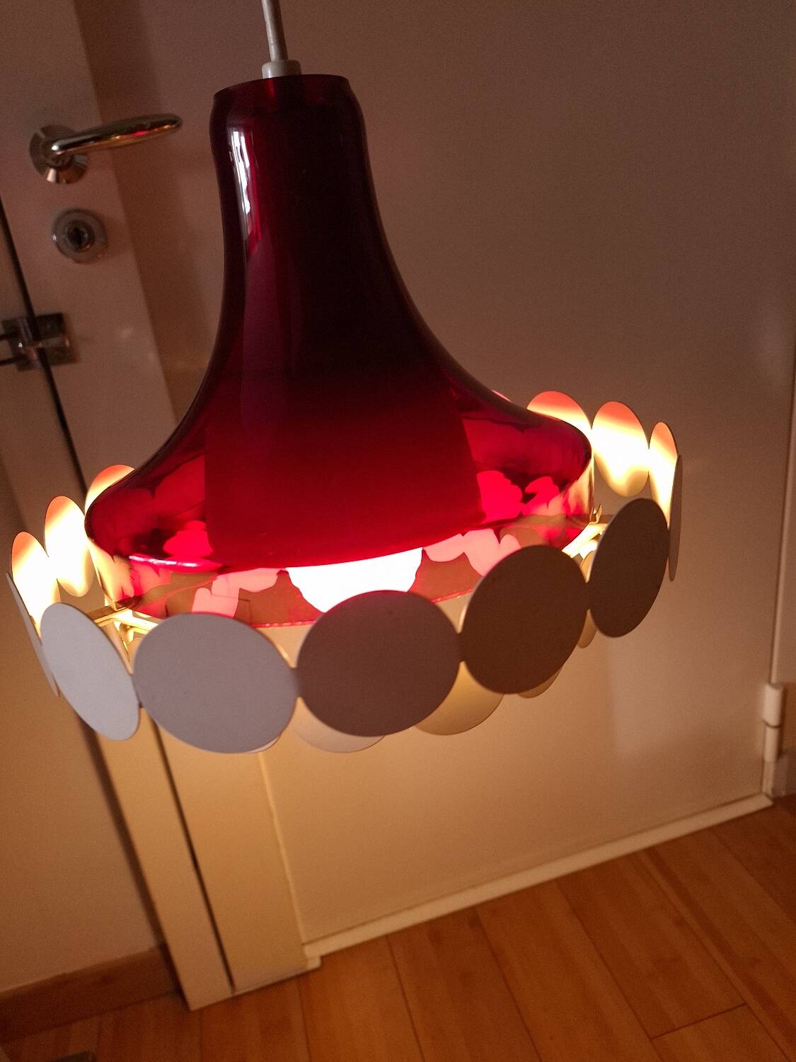 60's Doria Leuchten pendant light