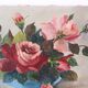 Tableau bouquet de fleurs, nature morte, signée Louis Andrey, huile sur toile, milieu XXème
