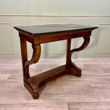 Empire Style Mahogany Cross Console 19th Century