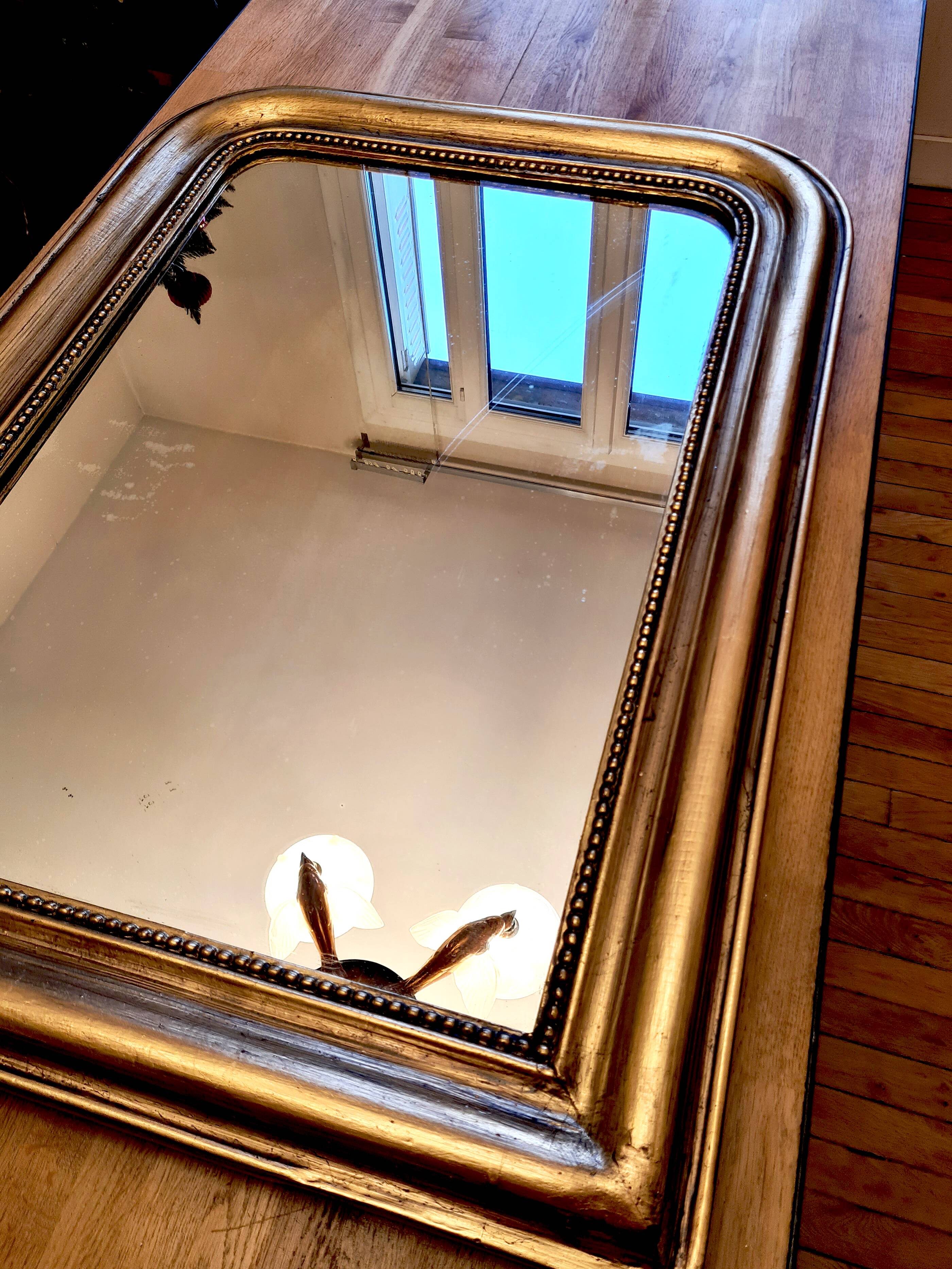 Antique Louis-Philippe mirror "Melchiore"