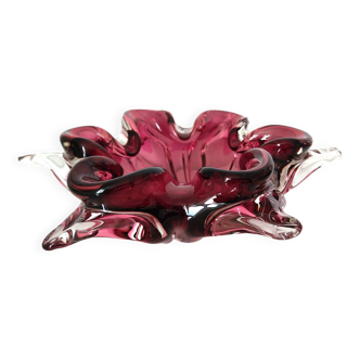 Murano glass empty pocket cup