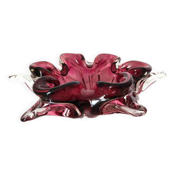 Murano glass empty pocket cup