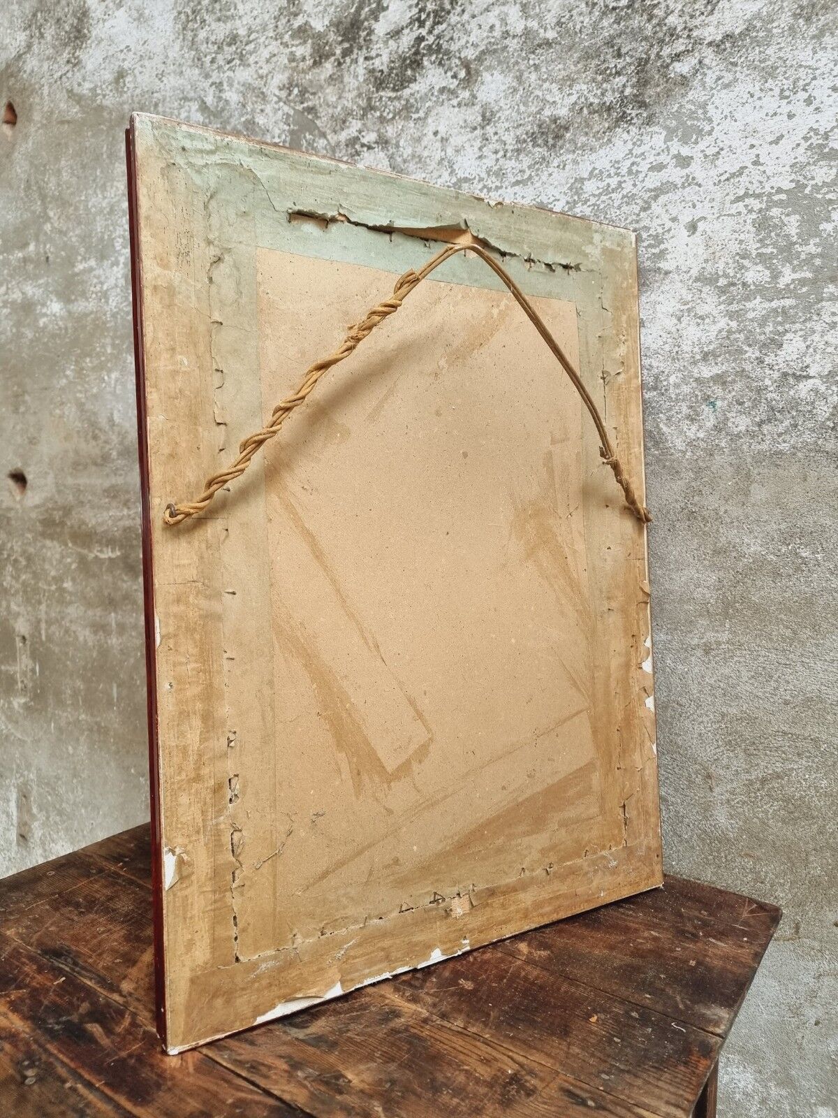 Antique French mirror wall mirror