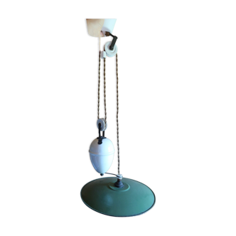 Industrial suspension with counterweights