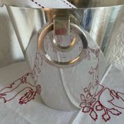 Saint Medard silver-plated metal champagne bucket