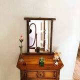 Small bamboo mirror 49 X 40 cm