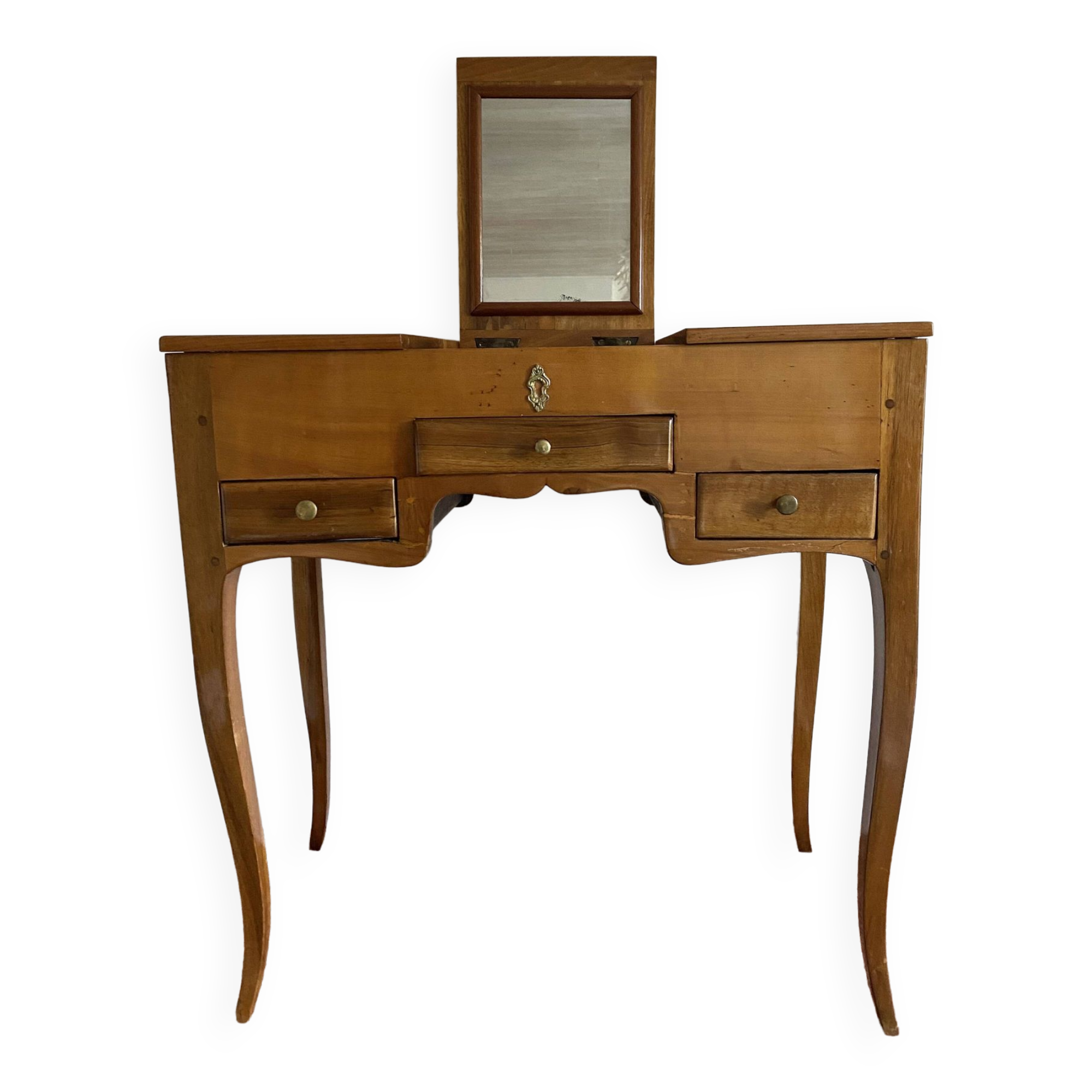 Louis xv style fruit wood dressing table