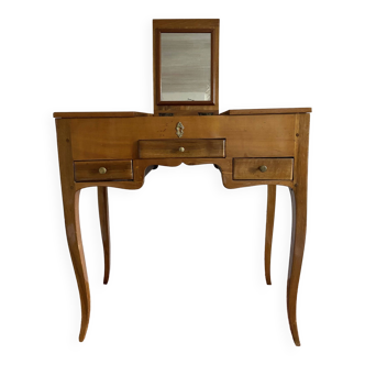 Louis xv style fruit wood dressing table