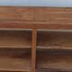 Wall shelf in antique wood