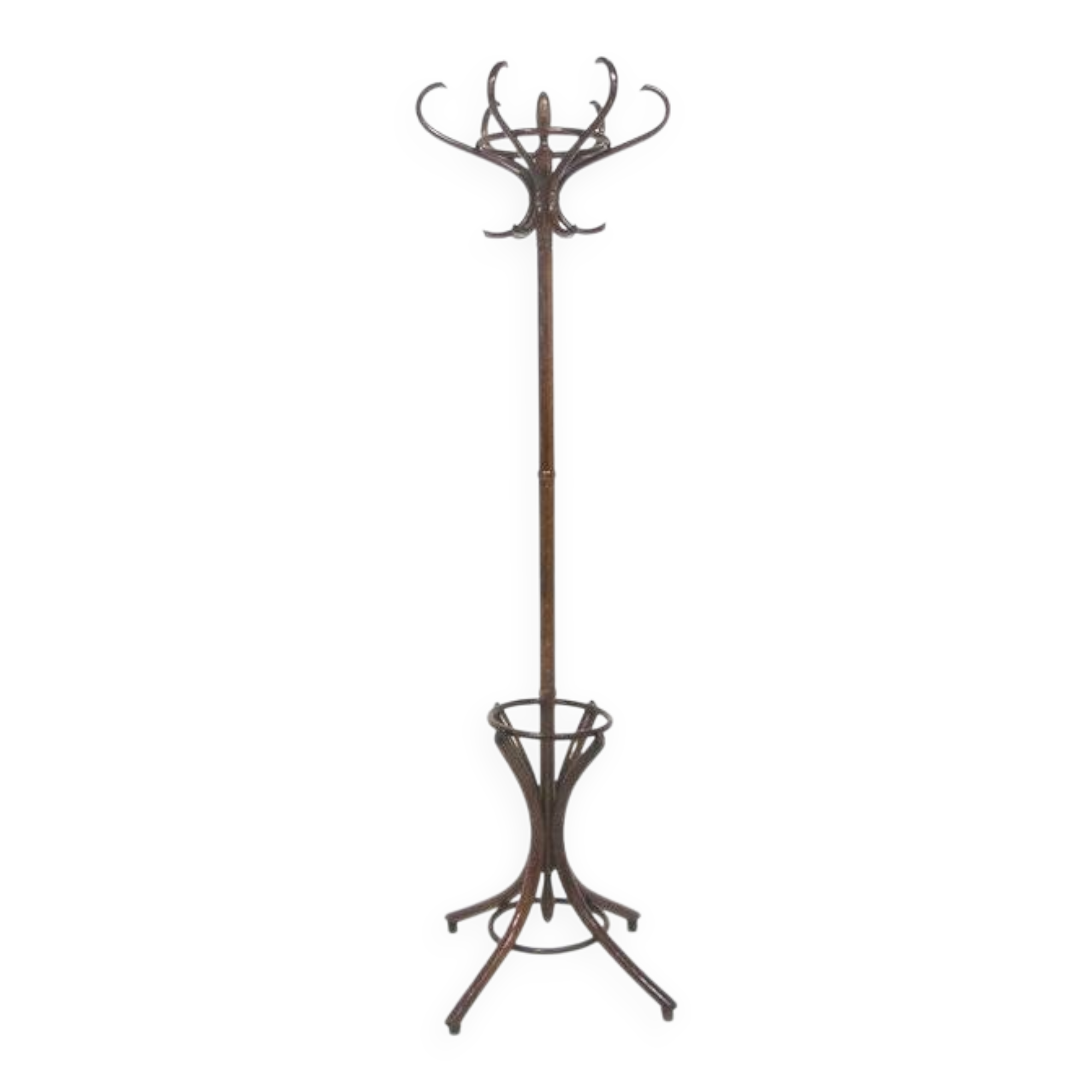 Beech parrot coat rack, Sweden, 1960