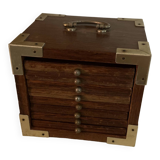 Box for wood and cork coasters