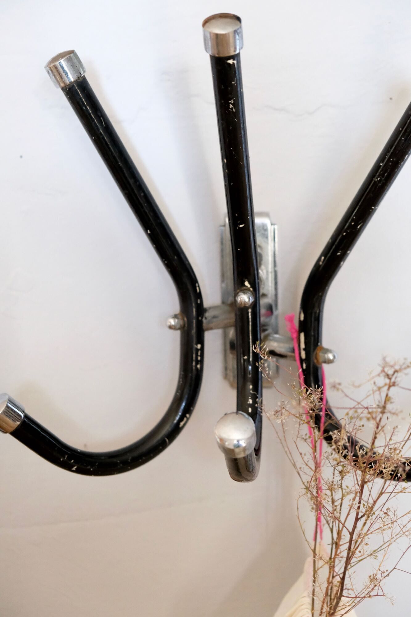 1940s/50s Articulated metal wall hanger