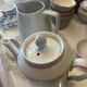Blznche porcelain teapot