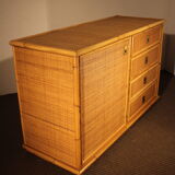 Bamboo buffet from the 1970s