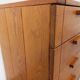 Vintage pine chest of drawers from the 1970s.