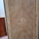 3 door wardrobe in natural wood