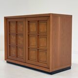 Buffet vintage brutaliste de Caccia alla Volpe pour Linea Arredo