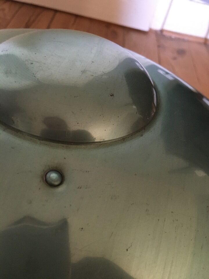 Mushroom lamp in tole 40