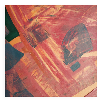 Tumultuous canvas