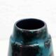 Vintage ceramic vase with enamel and glaze