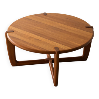 Danish solid teak coffee table