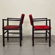 Armchairs with armrests, 1960s, set of 2