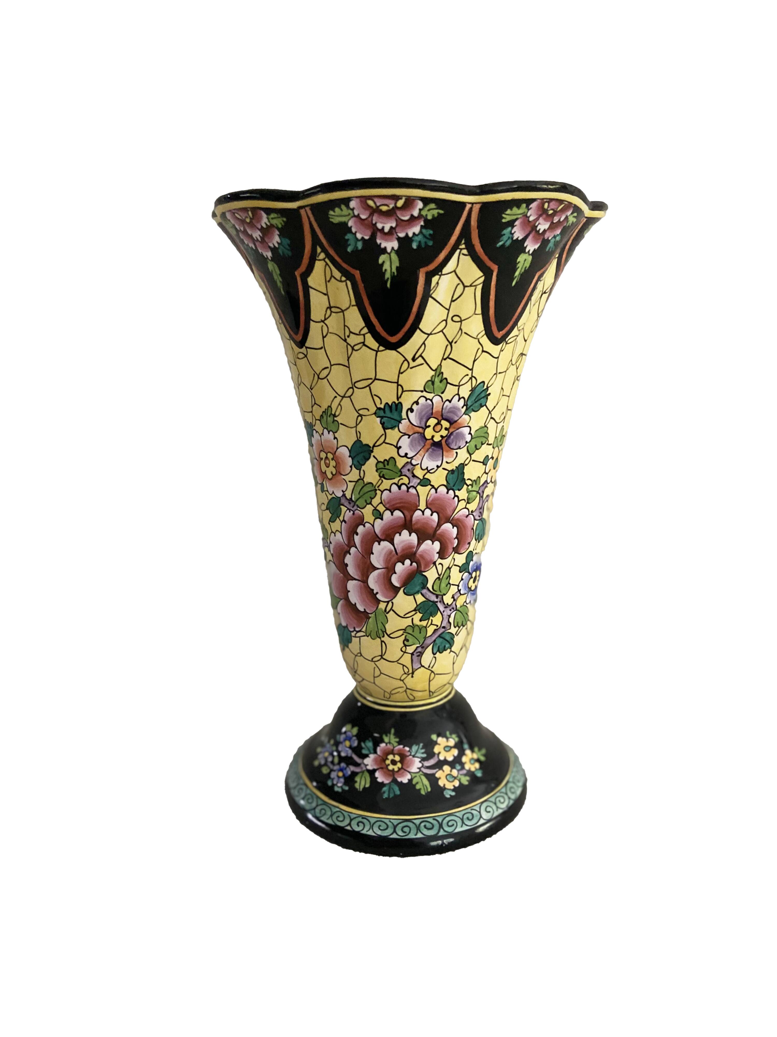 Clamecy Earthenware Vase – Roger Colas, Numbered and Signed