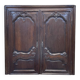 18th-century oak buffet facade