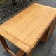 Solid oak desk 70s