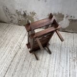 Small modernist oak planter from the 1950s