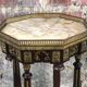 Pedestal table / harness Napoleon III era marble top