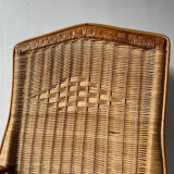 Fauteuil rotin adulte vintage