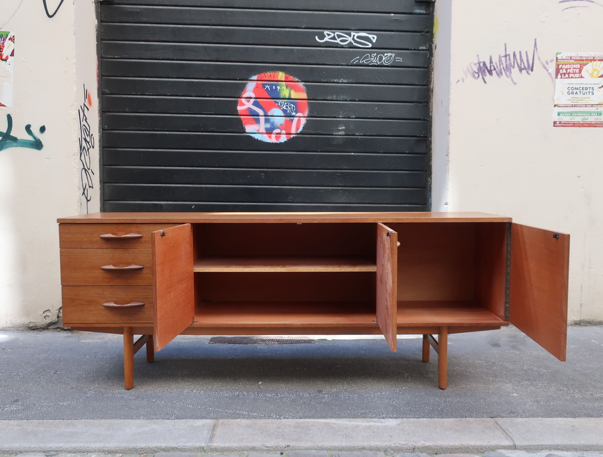 Teak 1960s sideboard