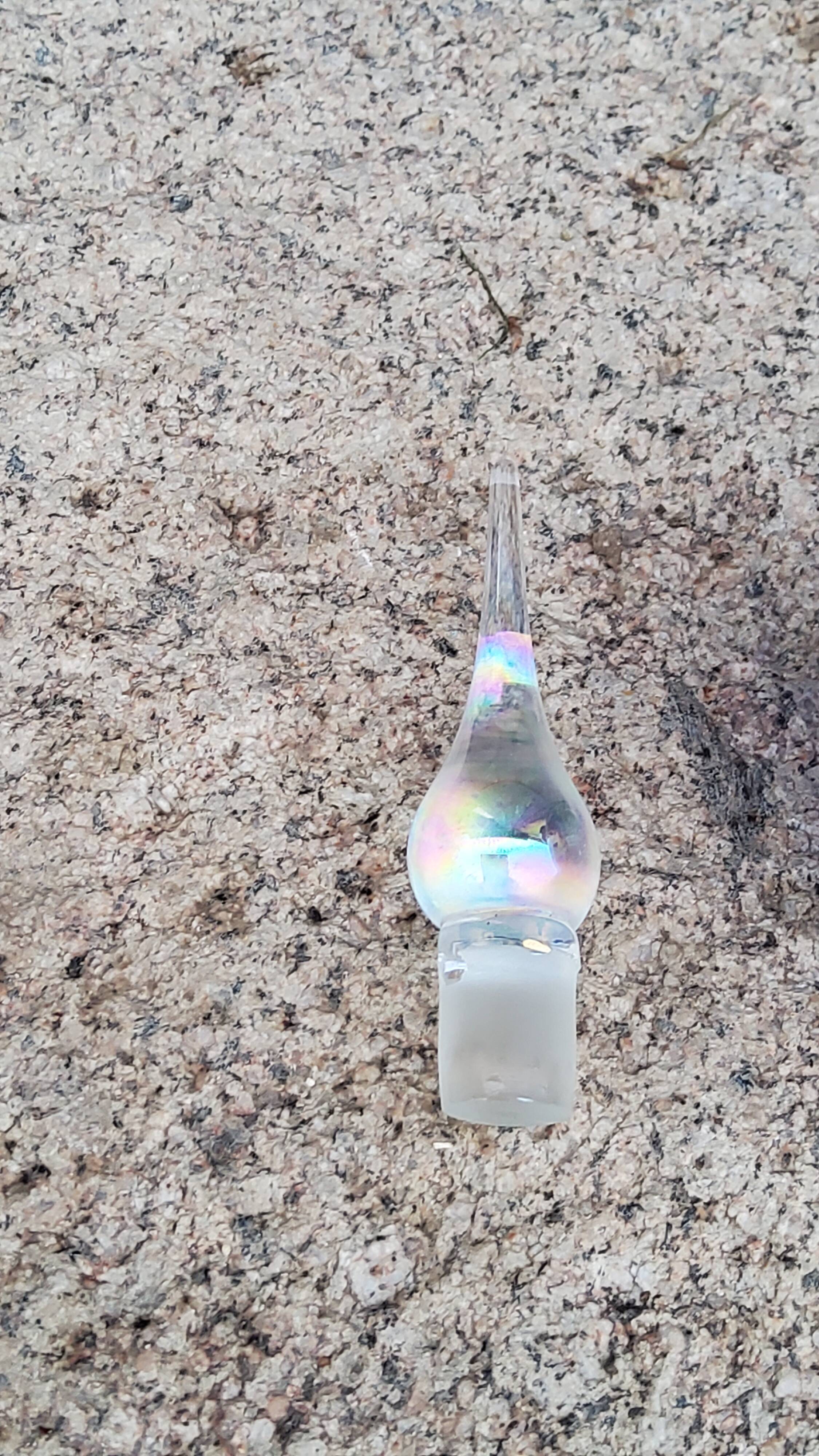 Murano glass bottle from the 80s