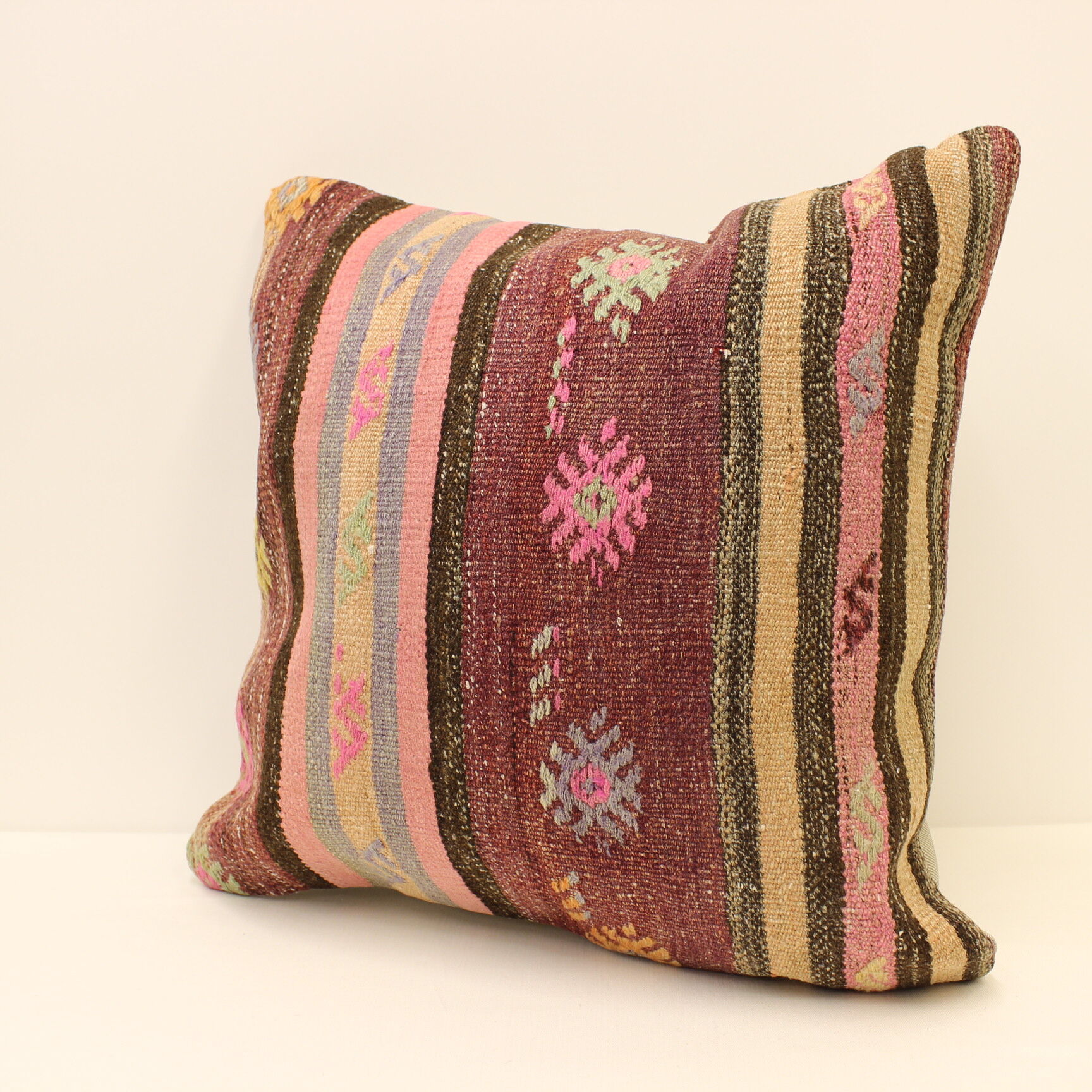 50x50 Cm Kilim Cushion,Vintage Cushion Cover