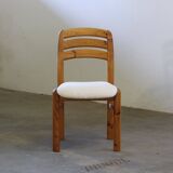 Chaises de salle à manger danoises vintage en pin, appartenant à Dyrlund, années 1970-1980, lot de 6