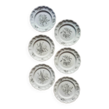 Porcelaine de Lunéville x6