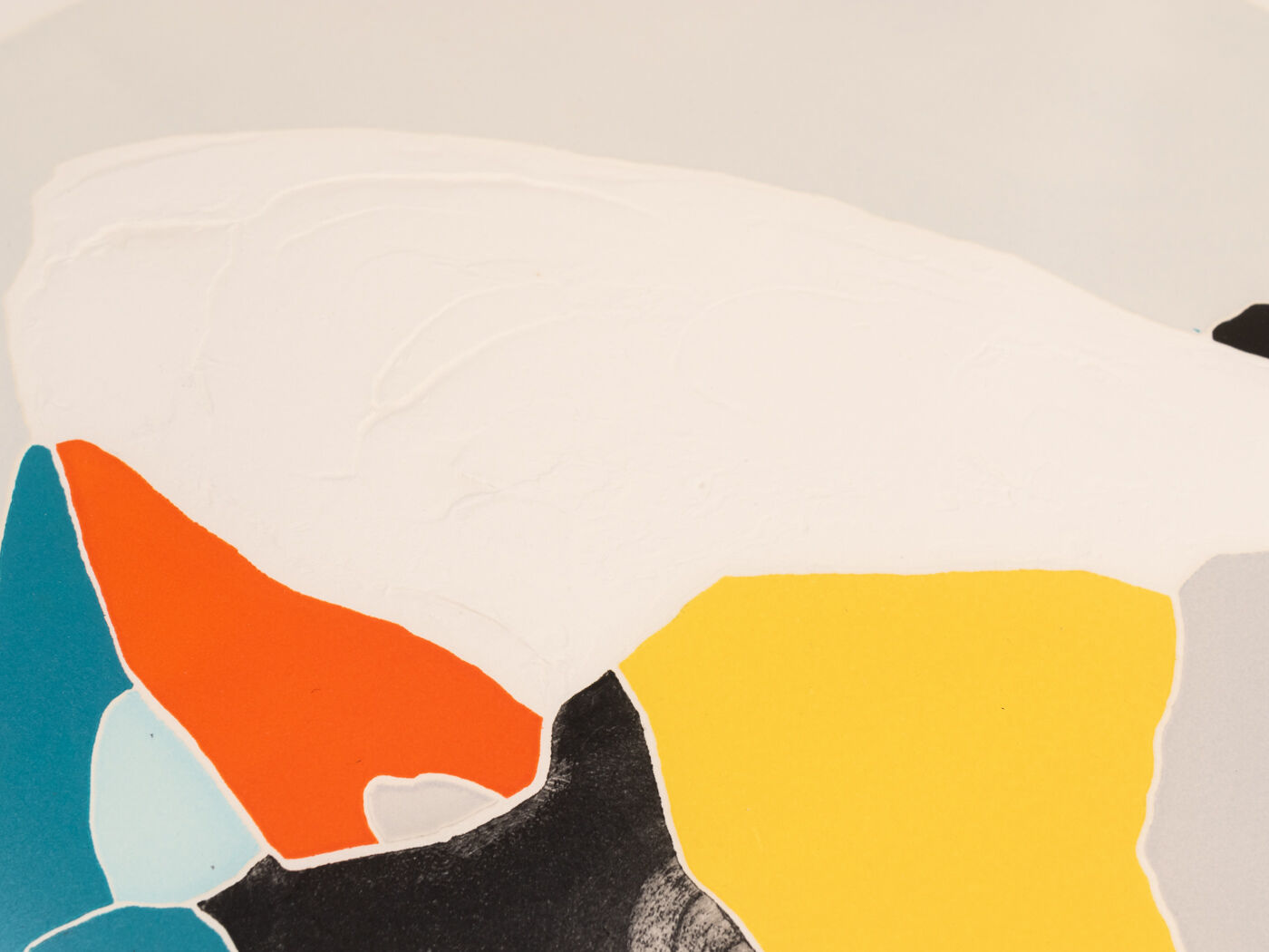 Woman in Profile, Etching on Paper, 76 x 97 cm