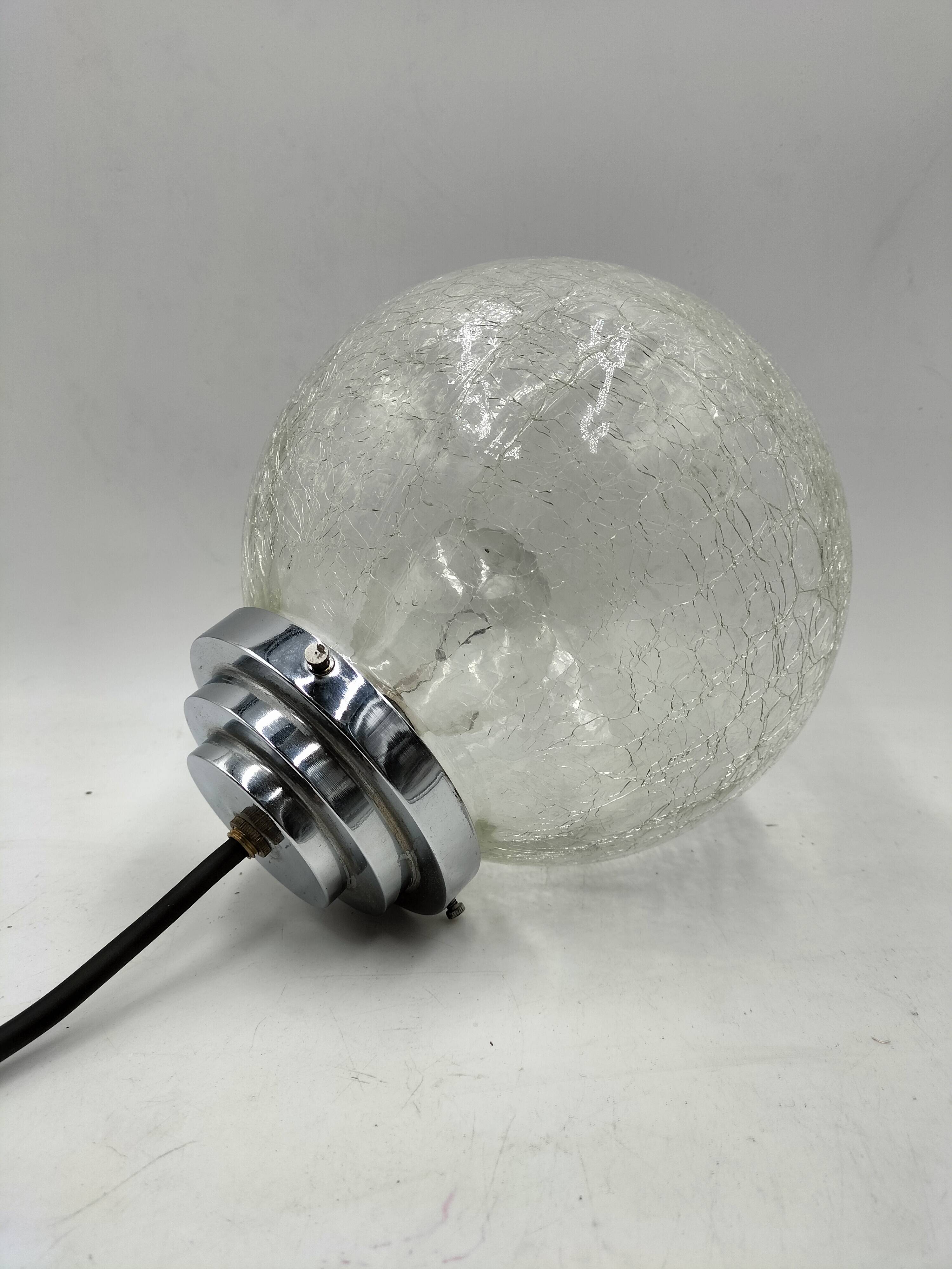 Vintage ball pendant light