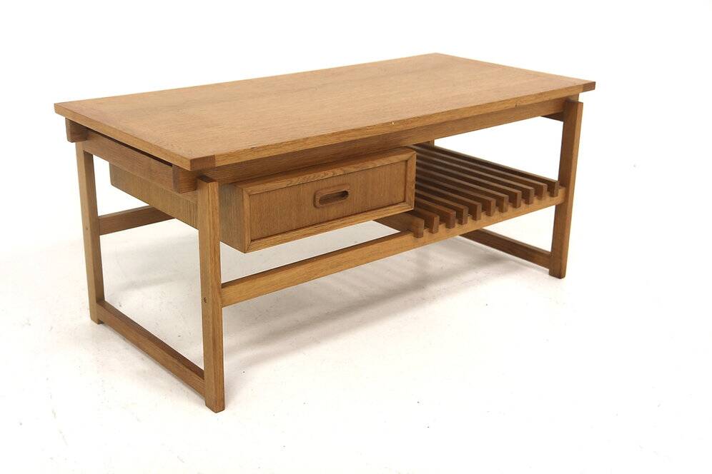 Scandinavian oak bench "Petita" by Jørgen Maahr & Otto Nielsen, Sweden, 1960