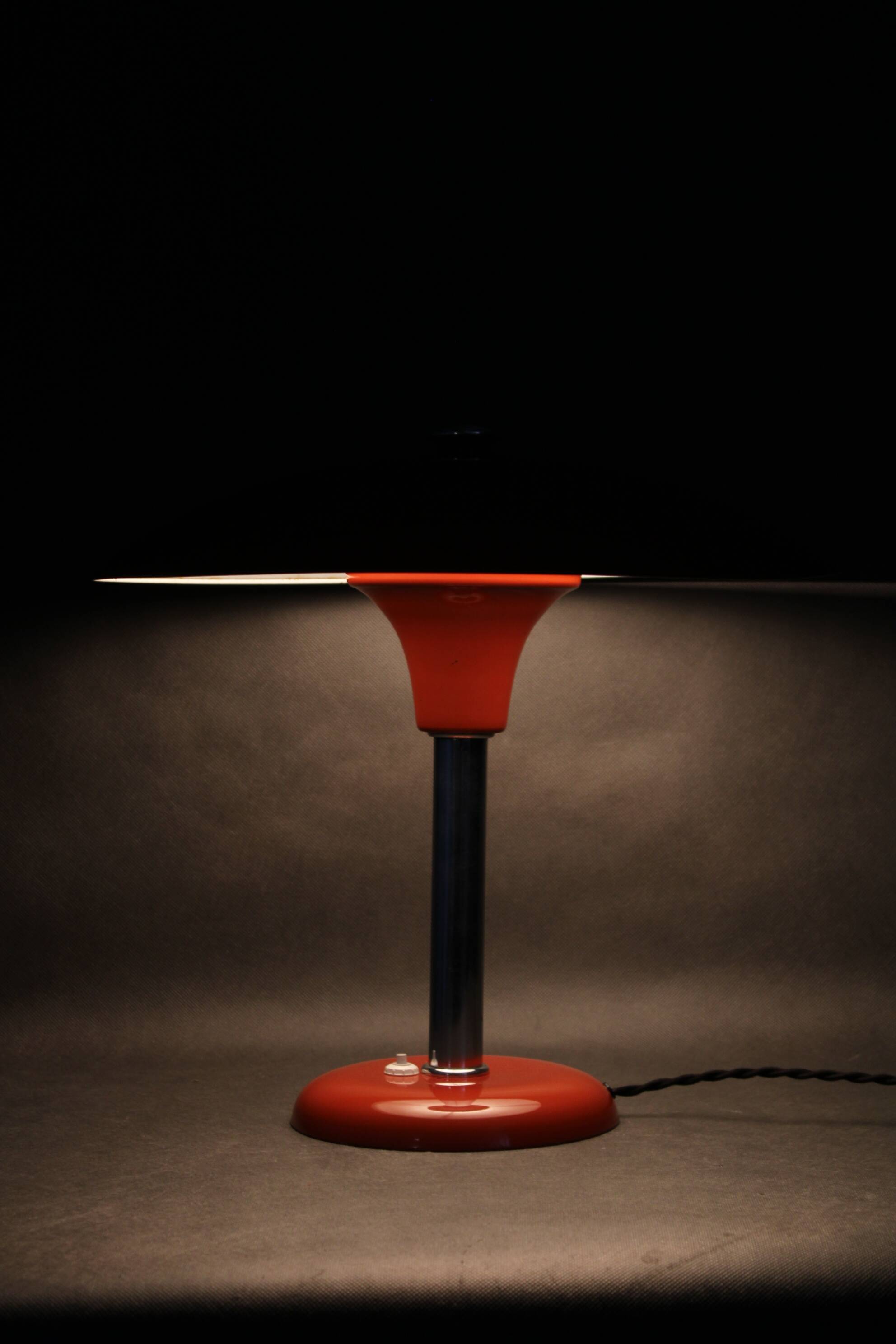 Bauhaus MSW Table Lamp by Max Schumacher, 1930s