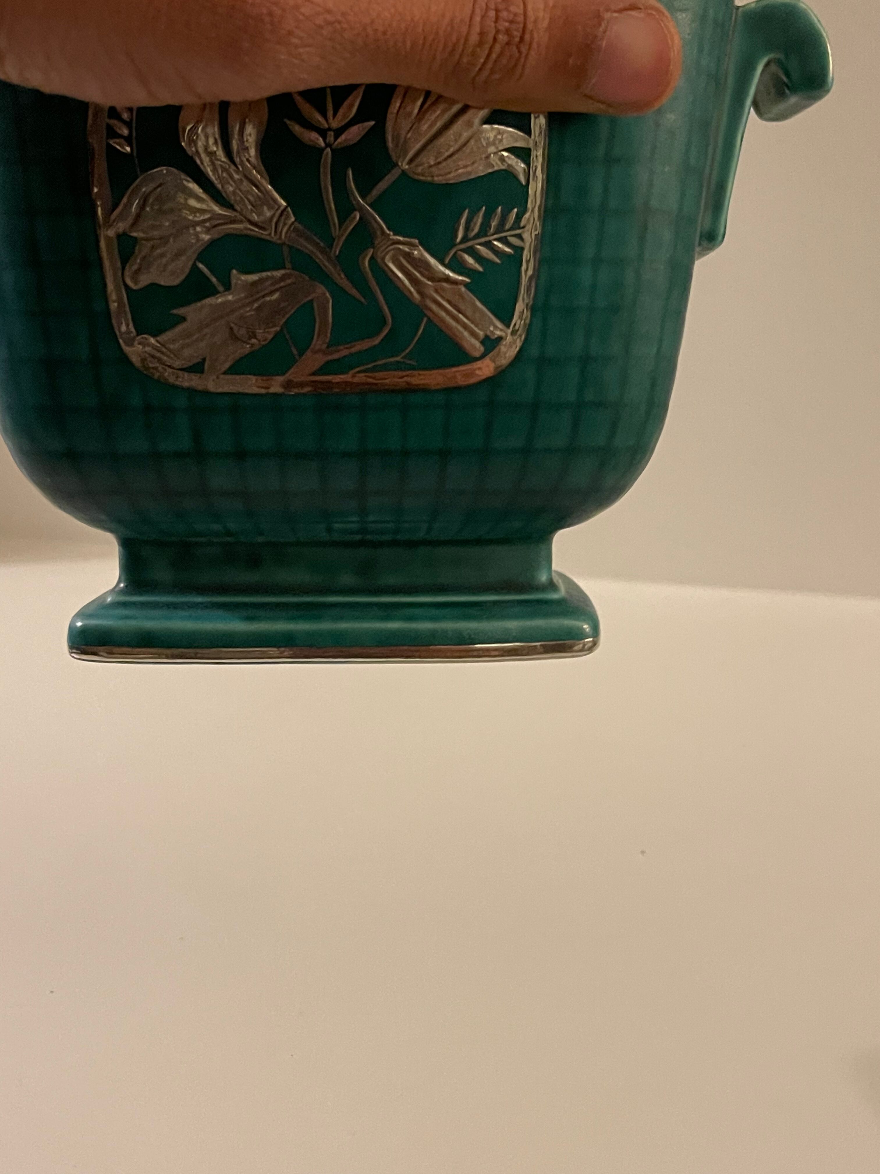 Wilhelm Kage Argenta Vase for Gustavsberg