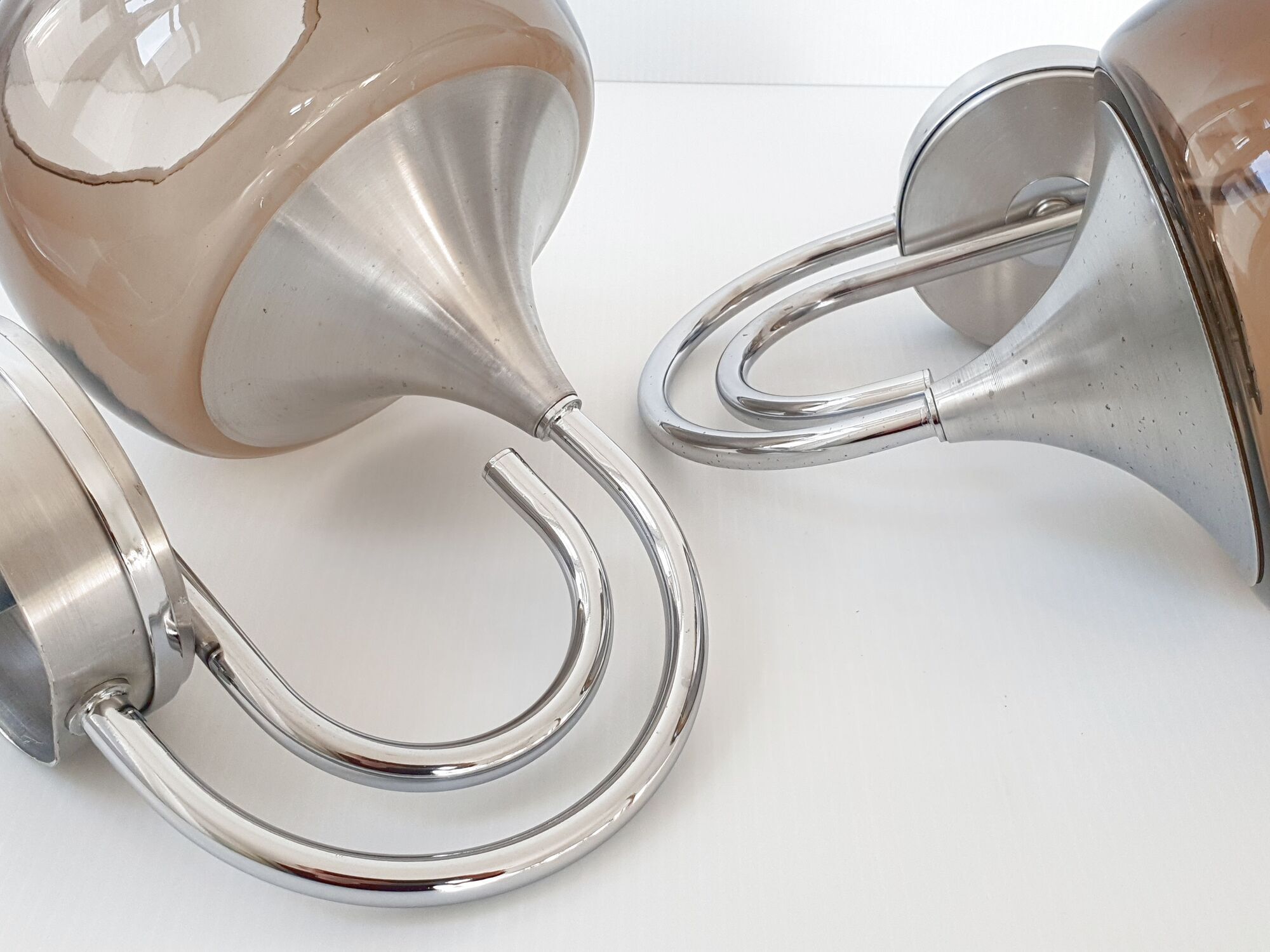 Pair of vintage sconces from The 1970 Sciolari House