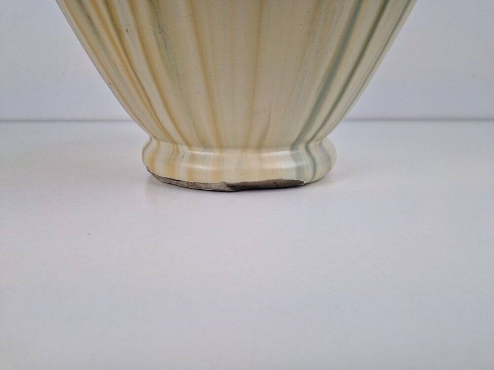 Glazed Stoneware Vase by Grégoire Lebon, Belgium, 1940s