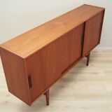 Teak highboard, Danish design, 1960s, production: Denmark