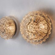 Pair of Bubbles sconces by Limburg, blown glass, Germany, 1960